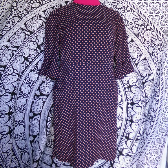 The Limited Polka Dot Sheath Dress Sz 6 - Picture 1 of 9